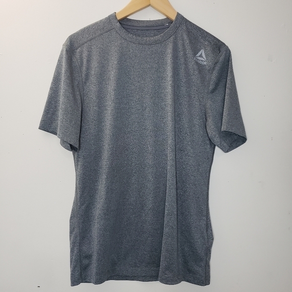 Reebok Grey Speedwick Active T Shirt Size S - Picture 1 of 5